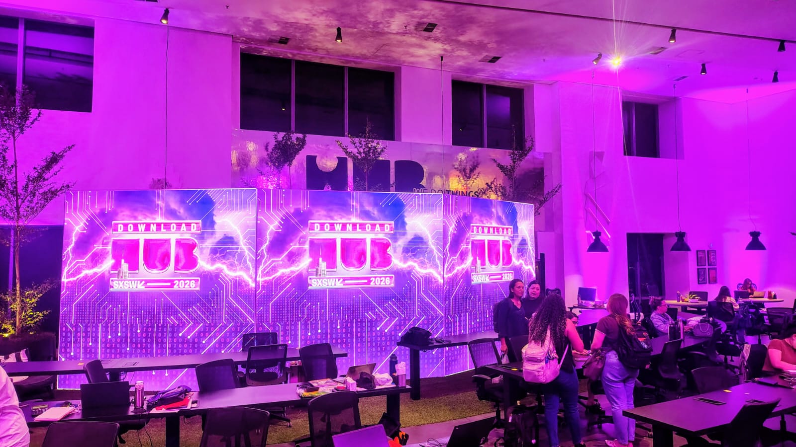 Video Wall em evento