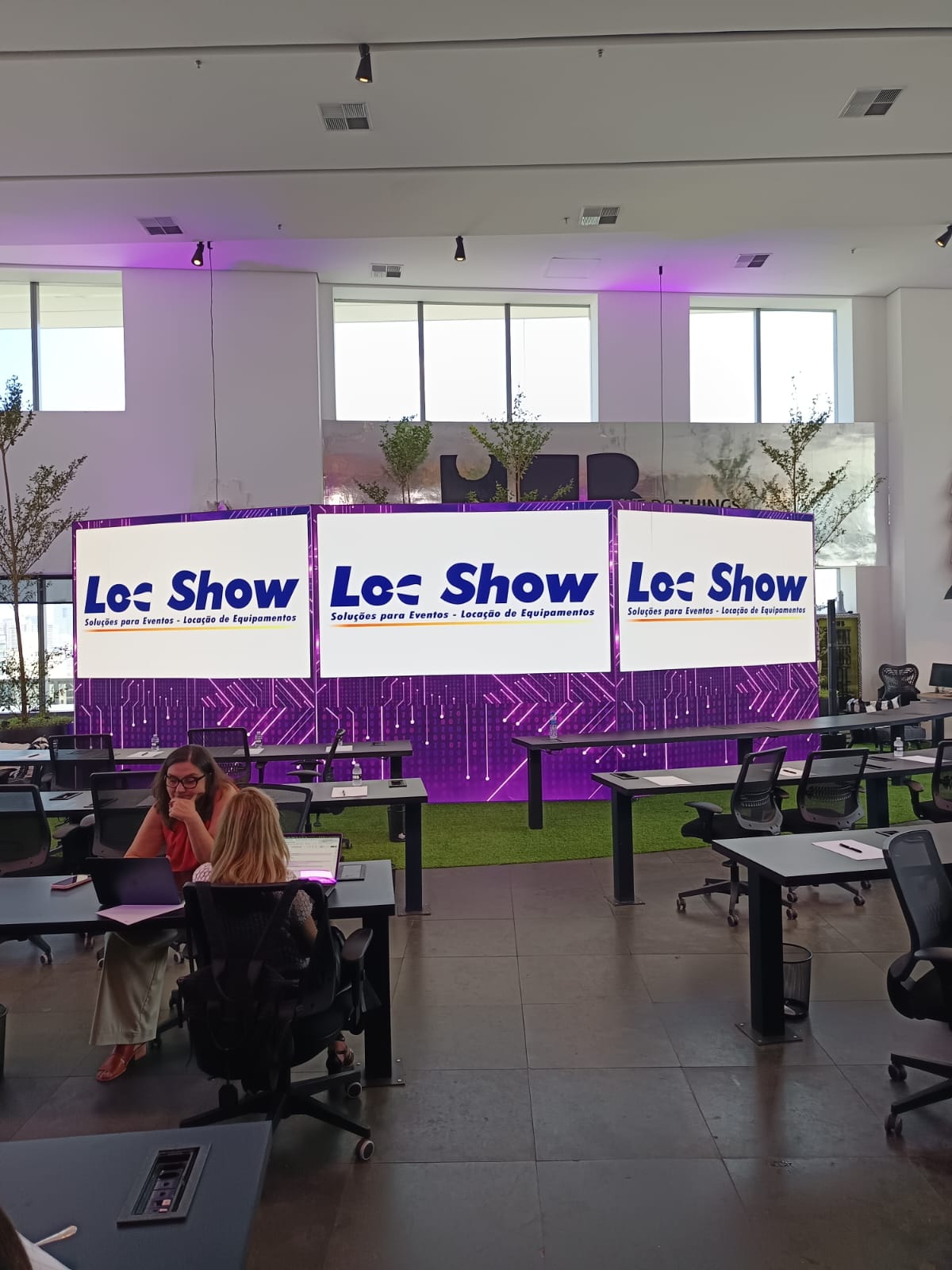 Video Wall em evento